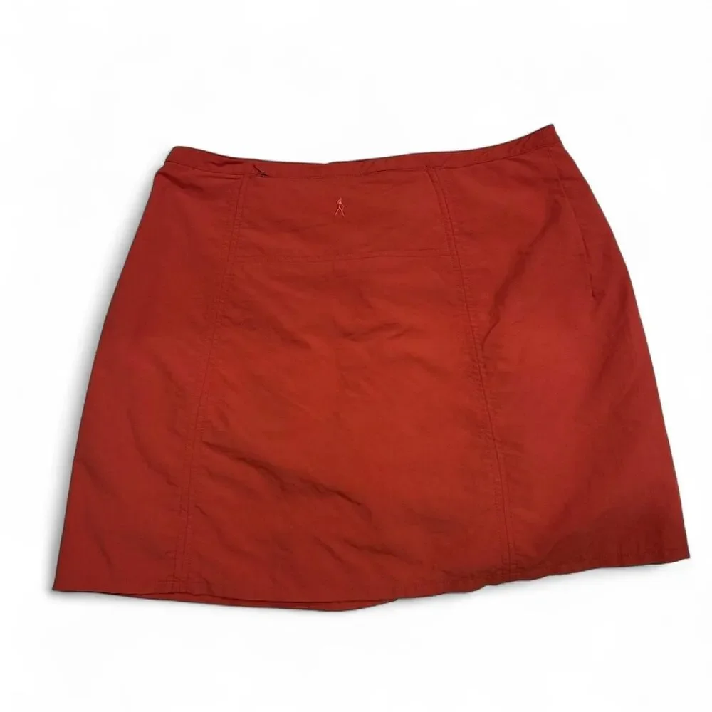 Royal Robbins Rust Burnt Orange Utility Outdoor Skort